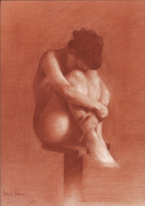 showslow:  Red chalk drawings by Patrick Palmer