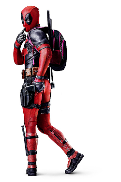 deadhpool:  Bad ass. Smart ass. Great ass.