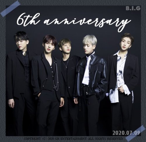 Happy 6th Anniversary to B.i.g vlive  celebration View this post on InstagramA p