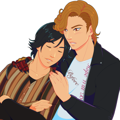 Ship Request 17: Hino Eiji x Ankh for an anon!