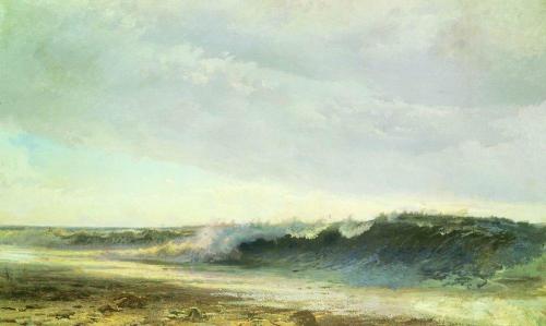 Surf Waves, 1873, Fyodor Vasilyev