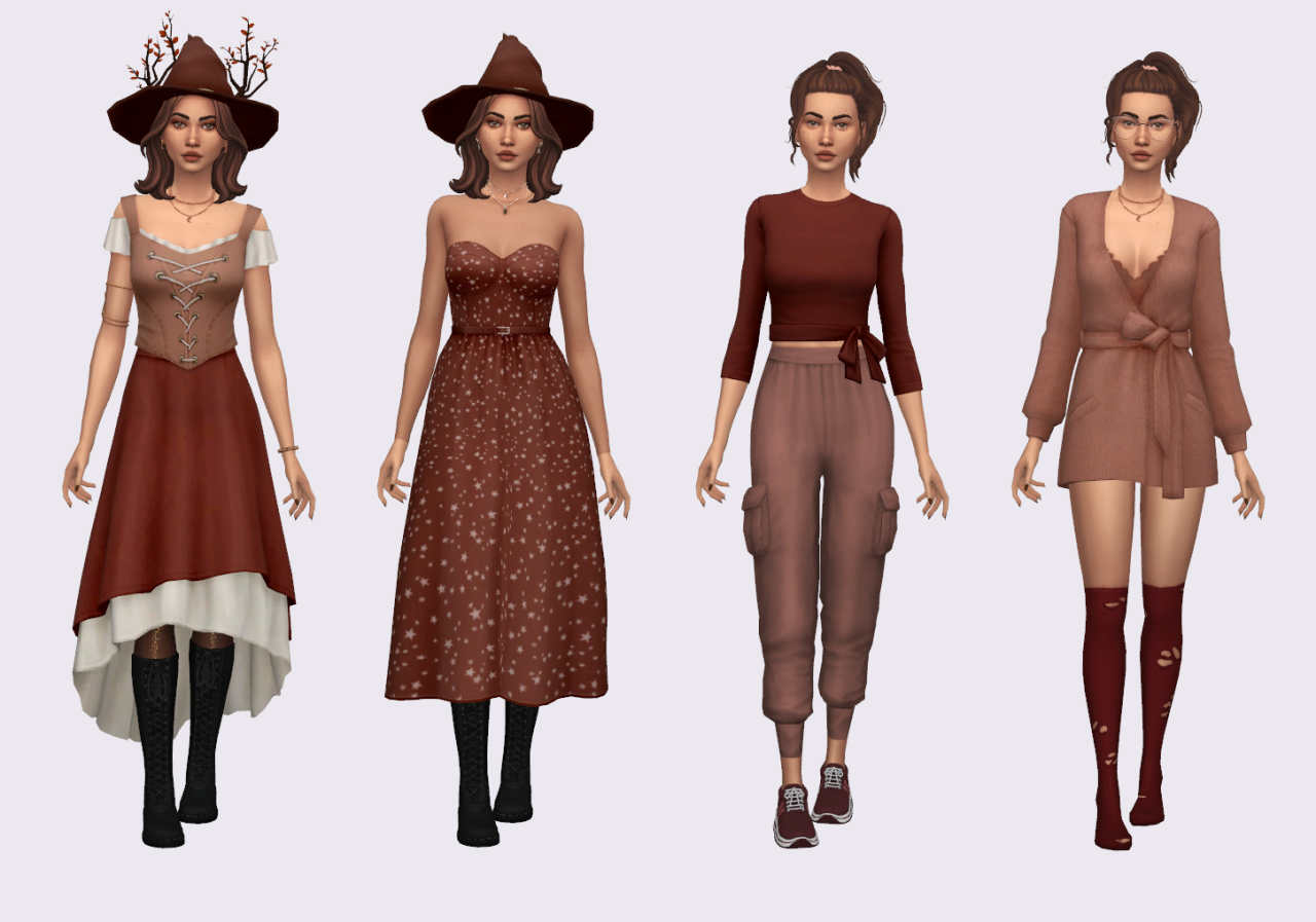 TS4 Lookbooks