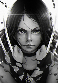 cyberclays: X-23 Laura  - fan art by  Magion