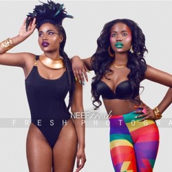 beautiebrownie:  So Dope! #beautiebrownie #darkskin #brownskin #blackbeauty #cocoskin #blackwomenrock via @neeffresh 