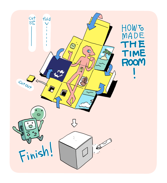 yunta0722:  The Time Room Paper Craft(PDF Download)I’m glad if you enjoyed it.