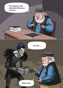 advice-animal:Where George R. R. Martin Buys His Notebooks.