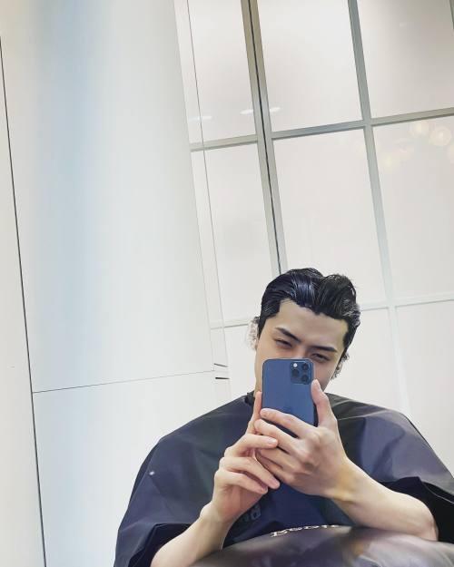 Sehun - 220524 Instagram account update: “Kkkk” Credit: oohsehun.