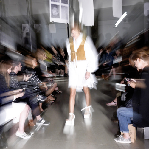 maccosmetics:  M∙A∙C Backstage at Maison Martin Margiela, SS15 New York Fashion Week
