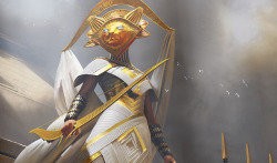 sarpadianempiresvol-viii:Are these the five Gods of Amonkhet!? All art by Chase Stone. (Source) Badass reveals for the upcoming plane in Magic: the Gathering. Amonkhet. It’s Ancient Egyptian inspired, so, it’s going to be sweeeeeetThere will also