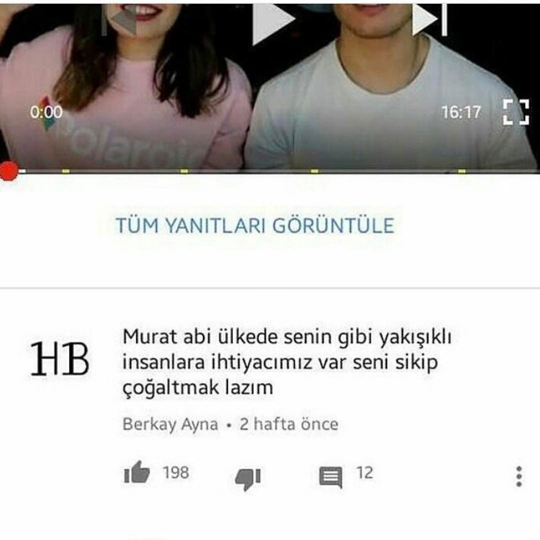 Murat abi ülkede senin...