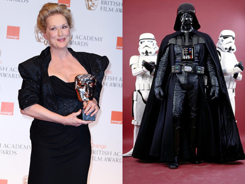 coconutmilk83:Meryl Streep Outfits and the Star Wars Costumes That Inspired Them (Source)