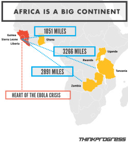 thotiemusprime:  think-progress:  think-progress: Africa is the world’s second largest continent. But it’s not unusual for Americans to classify it as a single entity, ignoring the many cultural, economic and geographic differences between its 47