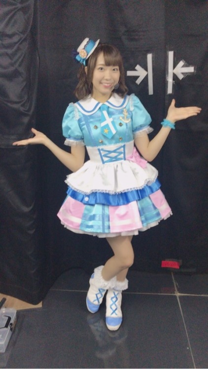 saitou-shuka:More Shuka outfits from 2nd Live! Featuring CYaRon!’s second single costume, Unicorn Bl