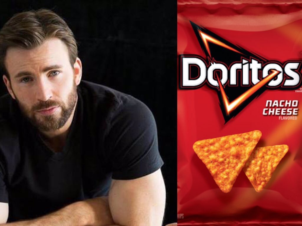 evanstanx:  Chris Evans as Doritos 