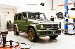 automotivated:  MERCEDES BENZ AMG G63 BRABUS WIDESTAR ADV1 by srautogroup.com on Flickr.