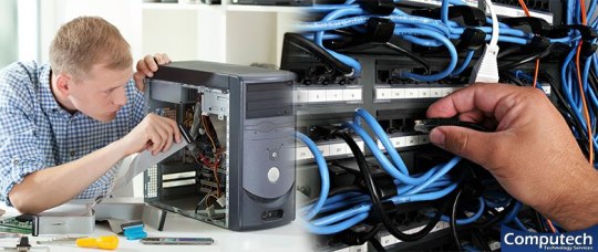 Flat Rock Michigan On Site Computer and Printer Repairs, Networks, Telecom and Data Low Voltage Cabling Solutions