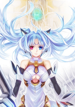 if only they had the dual eye colour in the game. =3