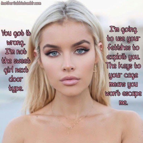anothersubbie:  Her looks were the bait, you were the prey.  Objective achieved 