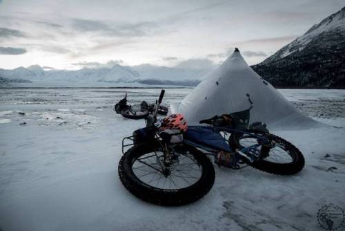 renaissance.cyclist  Knik Glacier This #Tent!I&rsquo;ve been a huge fan of pyramid style tents for a
