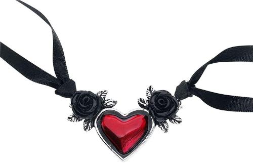 Gothic Bloody Heart Necklace by Alchemy Gothic - get it here☠️ Best Blog for dark fashion and lifest