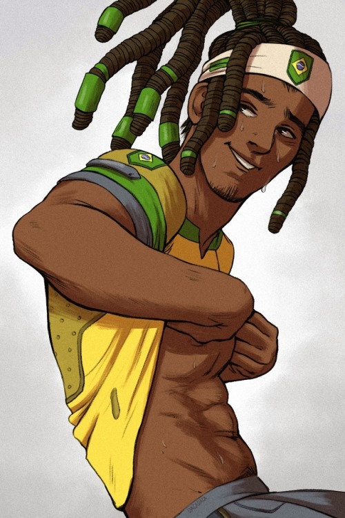 lucio commission for captain-altman! thank you so much again c: had fun drawing this sweaty boi