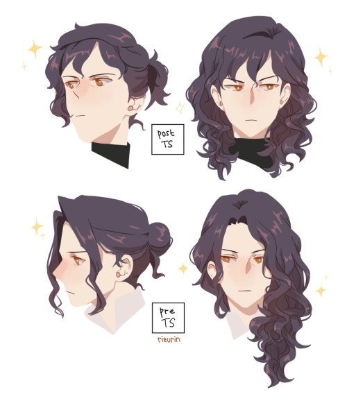 i think it would be neat if felix has rodrigue’s wavy hair (but he hates it and hides it from 