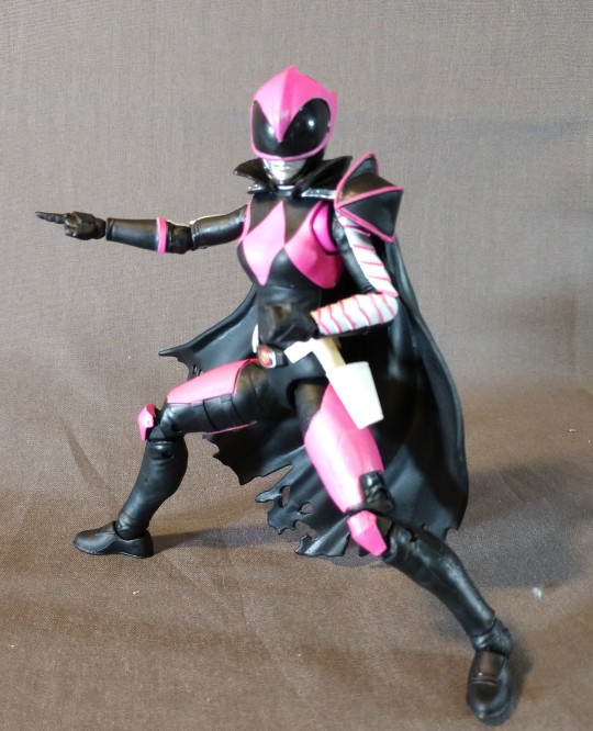CUSTOM 7" Action Figure Evil Pink Ranger Slayer Mighty Morphin Power Rangers 