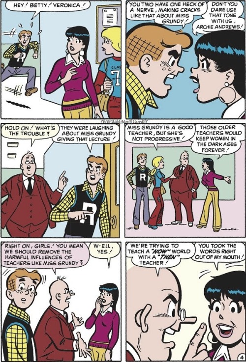 riverdalegang:“You Came A Long Way,Baby” (May 1975. Archie’s Girls Betty and Veronica, Issue #233)