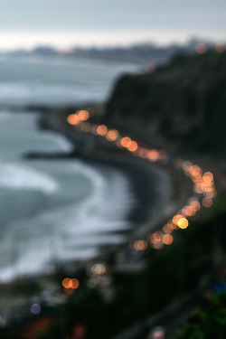 infamousgod:  The Malecon, Soft Sunset, Miraflores