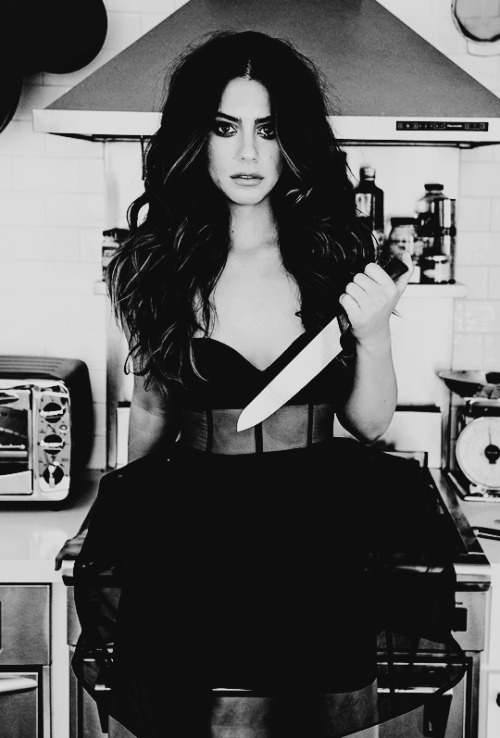 final-cuts:  “I get scared so easily watching horror movies that I dont see them that much. But, surely The Shining, Paranormal Activity, Texas Chainsaw Massacre, Hostel, and Cabin Fever.” - Lorenza Izzo on her top horror films.