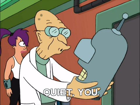 “Quiet, you!” - All Seasons