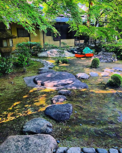 桜鶴苑（看松居）庭園 [ 京都市左京区 ] ④ Oukakuen Garden, Kyoto 説明文は③で終了なんですけどほんとどこから見ても素晴らしい庭なので写真を紹介し足りない…。 . 所有するワ