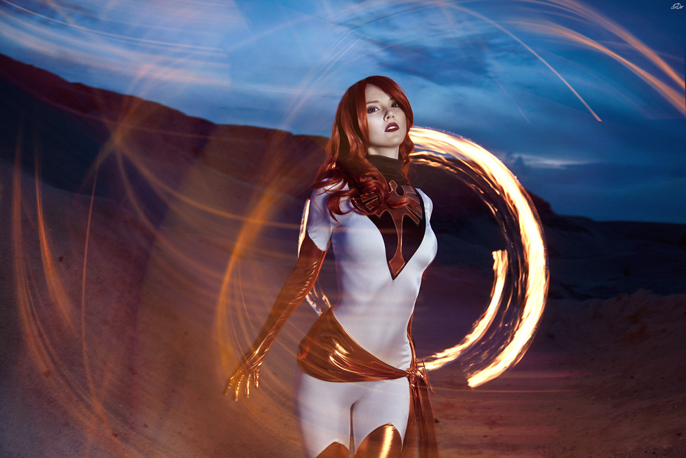 akinagasai:  Marvel Comics   X-Men Jean Grey (White Phoenix of the Crown)Cosplay
