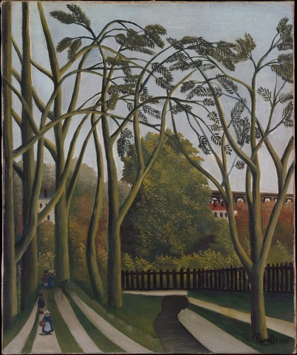 The Banks of the Bièvre near Bicêtre, Henri Rousseau, ca. 1908–09, European PaintingsGift of Marshal