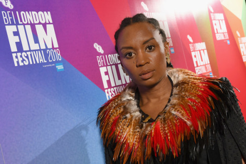 fuckyeahwomenfilmdirectors:Kenyan director Wanuri Kahiu attends the UK Premiere of  her film Rafiki 