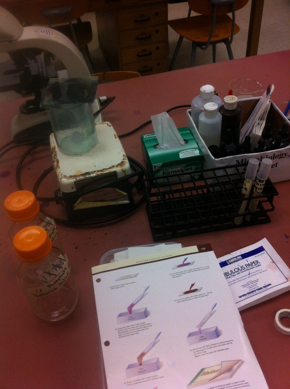 Some nights I have to cancel on POTs because I have to finish up lab procedures.