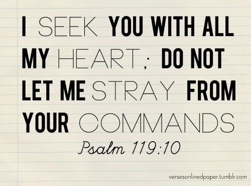 seek god