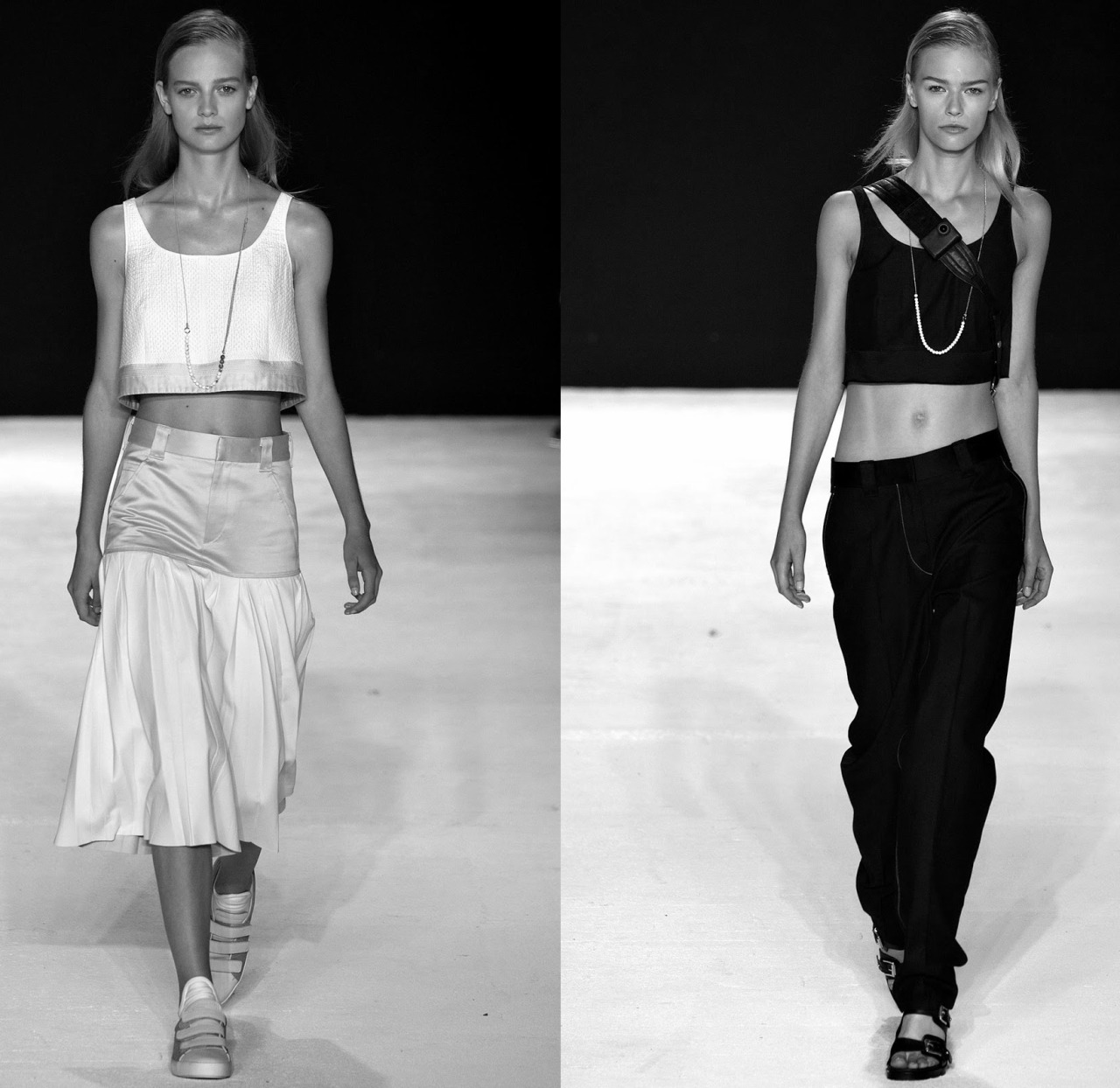 all&mdash;white:  Rag &amp; Bone S/S 2015 New York. all white, the best