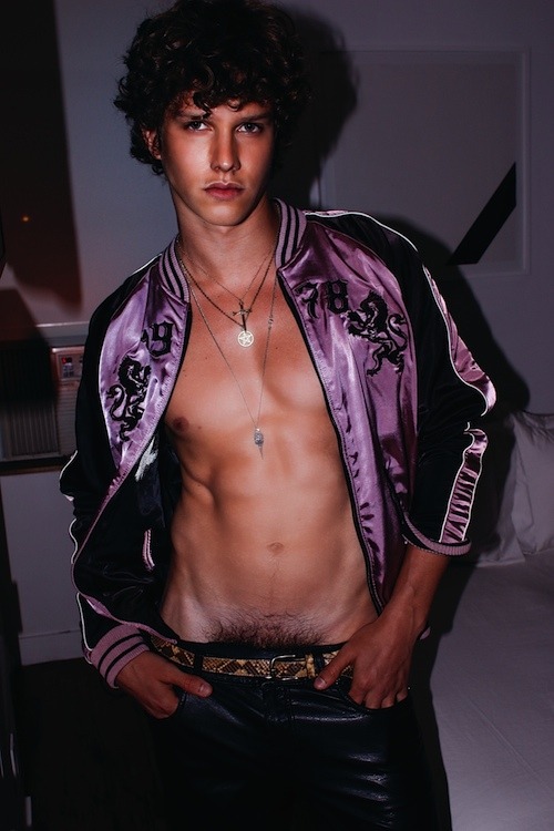 revorish:   Narcissus Musing  Leo Bruno by Joseph Lally and styled by  Matthew Ellenberger x Out Magazine 6/2015 