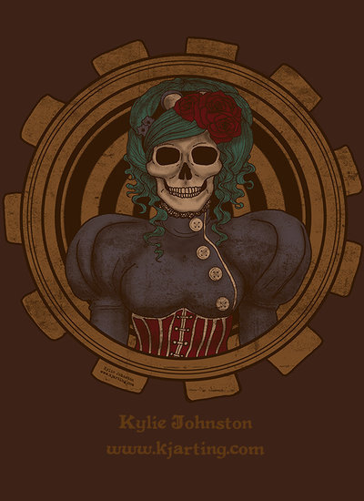 arsenicinshell:  Steampunk Skullgirl  kjarting