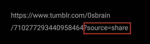 0sbrain:Tumblr added a bunch of tracking shit to share urls, so now ill teach you