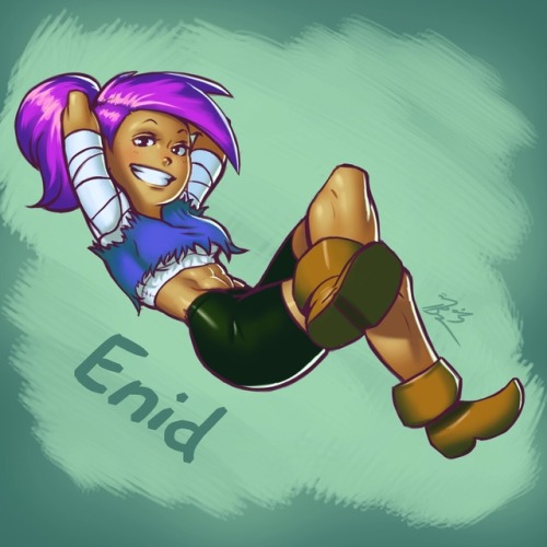 Porn photo michaelbonar:Enid doodle from Ok KO!