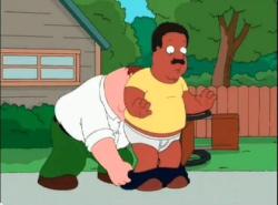 Peter Pantses Clevland, Family Guy, The Tan