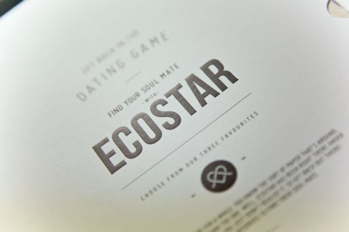 I received this cheeky sample pack from a paper supplier BJ Ball, designed by Swell Design Group Aus