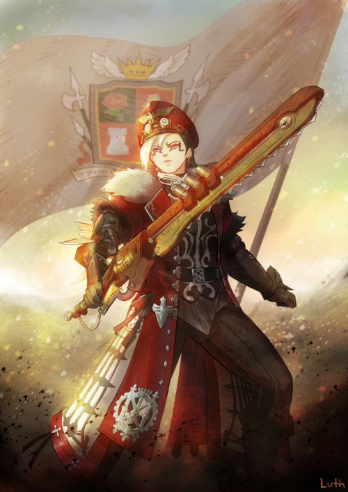 Commission - FFXIV Roegadyn Gunbreaker