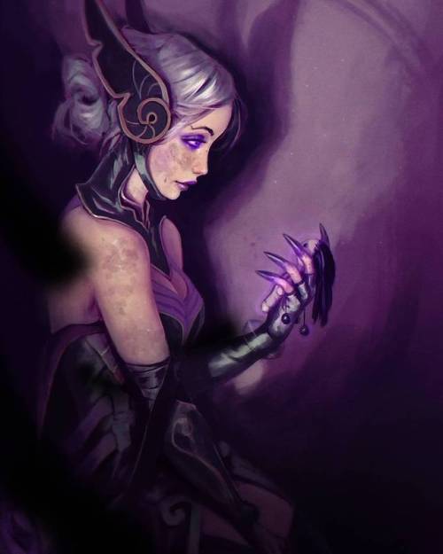 Syndra fanart #leagueoflegends #art