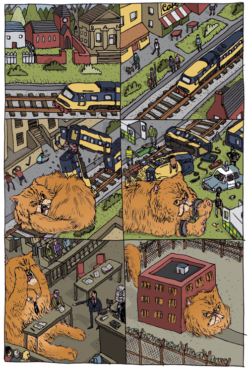 400facts:
“ ‘Model Village’ - A comic collaboration by Miguel Martin and Stephen Maurice Graham.
Story and Pencils - Stephen Maurice Graham
Line and Colour - Miguel Martin
”