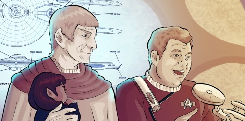 After Retirement, They Start Going In Schools To Talk To Kids About Starfleet And Their Adventures On