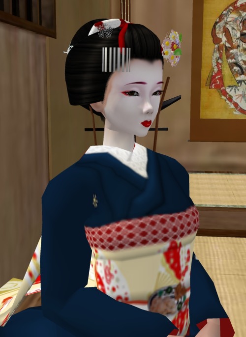 January day with maiko Kimisono of Sumiya okiya