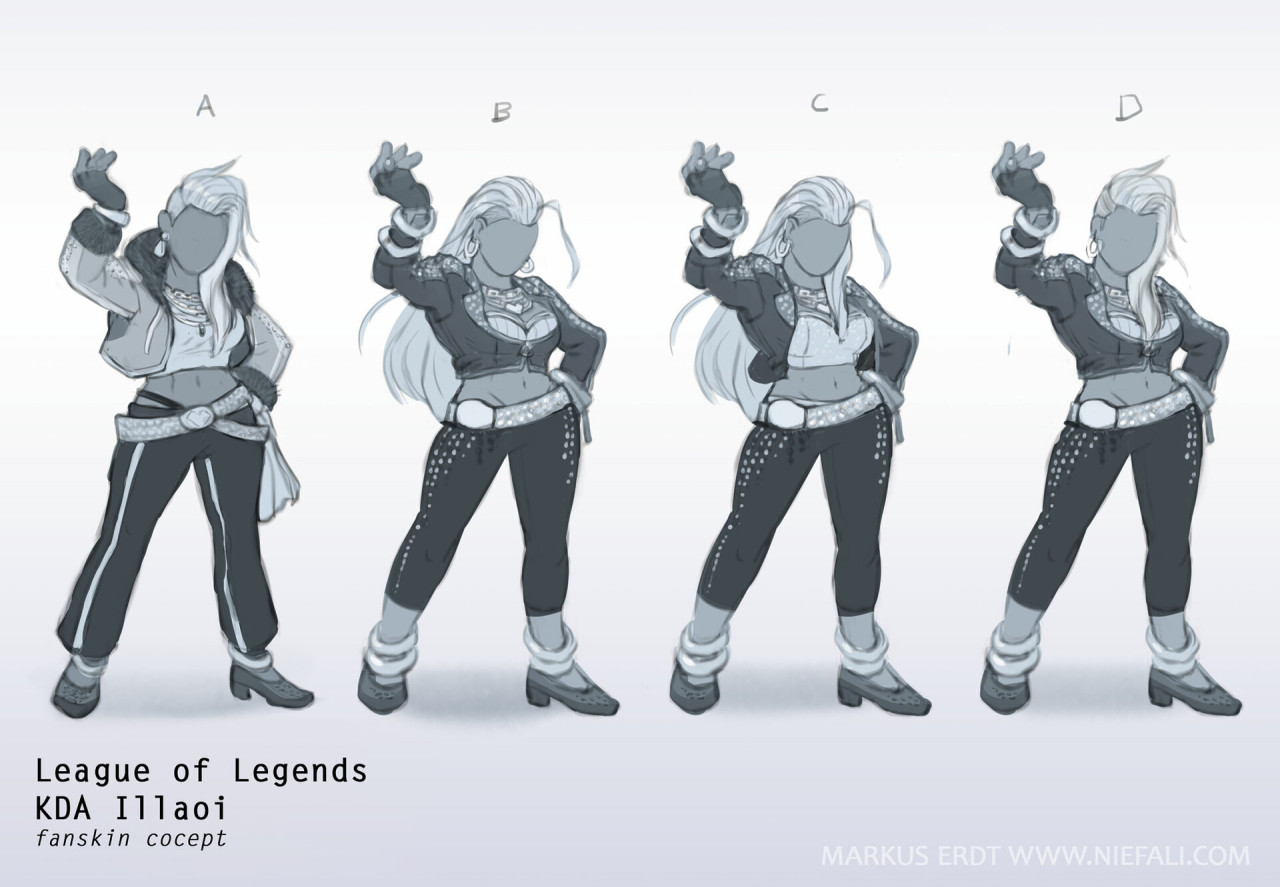 ♥『League of Legends』♥ — Illaoi Skin Concepts by Markus Erdt